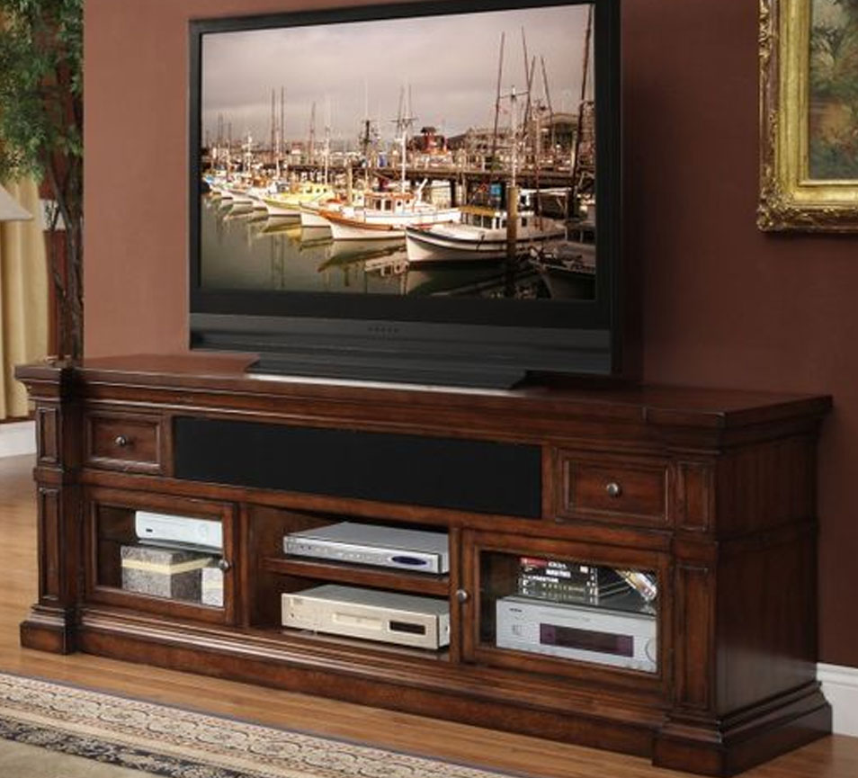 Traditional Solid Wood Tv Unit